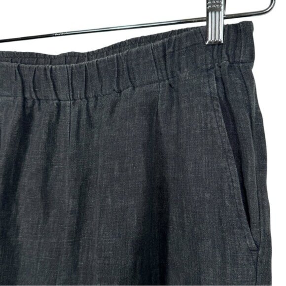 Eileen Fisher Washed Organic Linen Pant, Size S - Picture 3 of 8